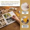 Photo Album Self Adhesive Pages for 4x6 5x7 8x10 Pictures Magnetic Scrapbook Photo Albums with Sticky Pages Books with A Metallic Pen for Baby Wedding Family 11x10.6 GrassGreen 40 Pages view 4
