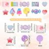 SUNNYCLUE 80Pcs 20 Styles Candy Cabochons Icecream Lollipop Cabochon Sweet Food Flatback Charms Resin Beads Charm for Embellishments Flat Back Scrapbooking Deco Supply Crafting Supplies for Adult view 2