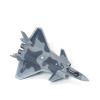 TECKEEN 1/144 China J-20 Eagle Fighter Attack Plane Metal Fighter Military Model Fairchild Republic Diecast Plane Model view 3