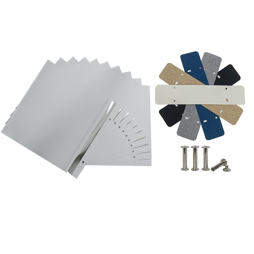 Photo Album Refill Pages for Self Adhesive Scrapbook 13.2x12.8 20 Pages