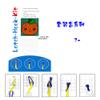Yglnden Latch Hook Kit DIY Throw Cover Crochet Needlework Printed Canvas Decor for Adults (Orange:30x30cm/12 X12) view 3