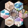 PH PandaHall 5 Size Acrylic Weaving Boards, Flat Round Crochet Basket Bases Transparent Basket Bases Crochet Bag Bottoms for DIY Baskets Bags Knitting Crochet Supplies view 3
