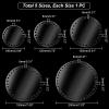PH PandaHall 5 Size Acrylic Weaving Boards, Flat Round Crochet Basket Bases Transparent Basket Bases Crochet Bag Bottoms for DIY Baskets Bags Knitting Crochet Supplies view 4