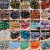 HXSCOO Natural Stone Beads 4 6 8 10mm Jaspers Beads for Jewelry Making DIY Bracelet Necklace (Color : M Tiger Eye, Size : 4mm 88 to 91pcs) view 2