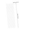 Yardwe Adjustable Iron Floral Wires 100pcs White Wire Stems for DIY Florist for Shop Lightweight view 2