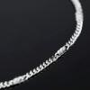 UMAOKANG 33 Feet Silver 316 Stainless Steel Chain for Jewelry Making, Twisted Curb Link Chain Bulk with Jump Rings Lobster Clasps for Necklace Bracelet Making DIY Accessories view 4