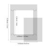 Sticky Non-Slip Flexible Gridded Stamp Mats Grid Sheets 2 PCS Low Stick Mat and 1 Blending Buddy Set,Laser Template with Stuckable Hole,Multi-Use Tack Adhesived Sheet Scrapbooking Craft Accessory view 2
