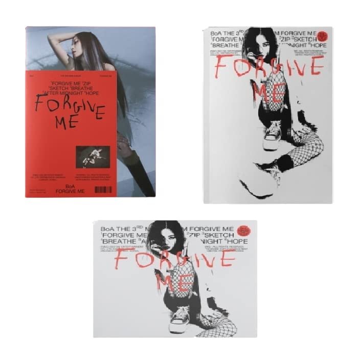 NineTribe Basics BOA Forgive Me 3rd Mini Album CD+Poster+Booklet+Frame photo+Folding poster+Photocard+Tracking