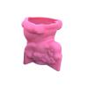 Elephant Planter Silicone Mold Flower Pot Concrete Mold Animal Statue Cement Gypsum Mold Flower Vase Epoxy Casting Mold Succulent Planter Mold Silicone view 2