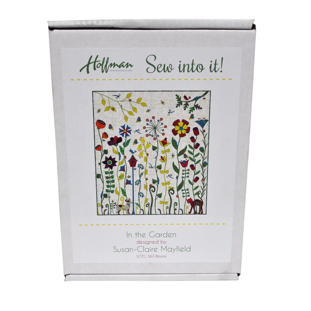 in The Garden Quilt Kit by The Gourmet Quilter 72 x 80