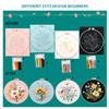 4 Sets Cross Stitch Embroidery Kits for Beginners Adults, Flower Stamped Pre Printed Cross Stitch Kits, Full Range of Embroidery Starter Kit with Instructions, 4PCS Embroidery Hoops, Threads and Tools view 3