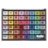 Soho Urban Artist Metallic Watercolors Set 48 Vibrant Metallic Half Pans in Travel Case Professional Shimmer Watercolor Paint Set for Artists, Crafters & Mixed Media view 2