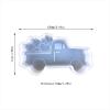 Duawenki Pickup Truck with Love Shape Car Freshie Silicone Mold for Making Soap Aroma Beads Car Freshie, Pendant, Candle, Resin view 2