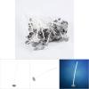 100 Pcs Cotton Candle Wick, 8/10/12/14/15/20cm Pre Waxed Candle Wick for Candle Making, Thick Candle Wick with Base, Low Smoke(15cm), Candle Making Kit Candle Wick Candle Wicks Candle Supplies Can view 2