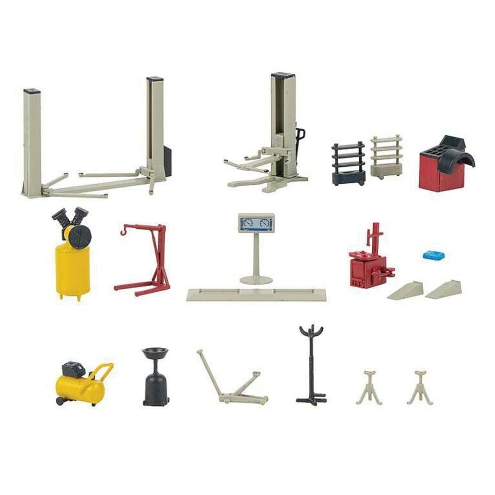 Walthers SceneMaster 949-4210 HO Scale Garage Detail Kit #2 pkg(20)