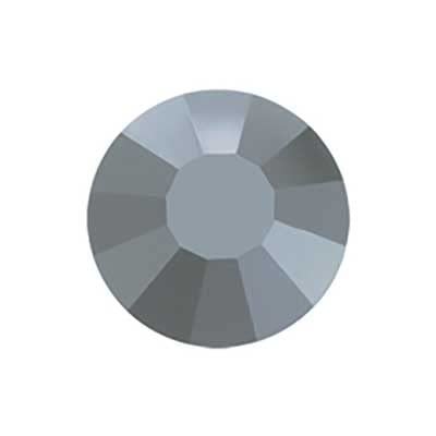 1440 Pieces SS10 Preciosa Viva 12 Flat Back Hotfix 438 11 612, Hematite