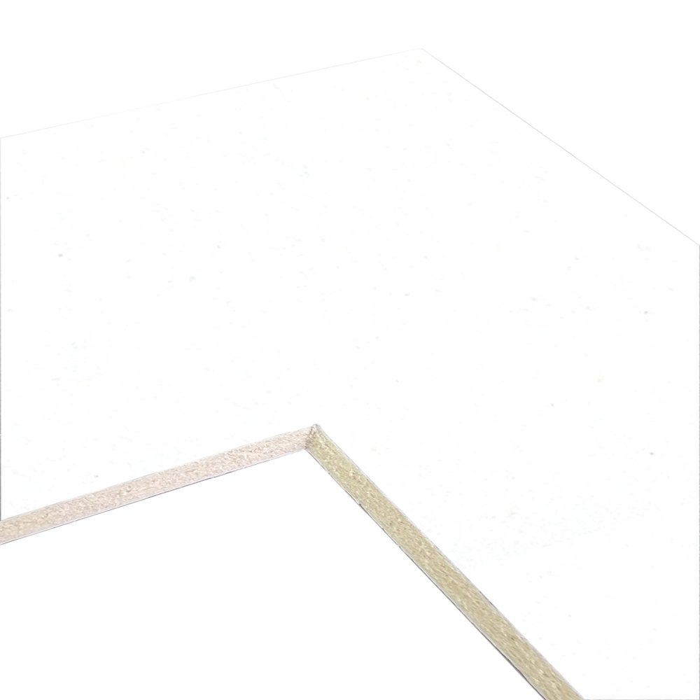 Craig Frames B461 Pre-Cut Mat Board for 18x24 Print, 22x28, Crisp White