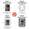 Craig Frames B534 Pre-Cut Mat Board for 16x24 Print, 20x27, Fountain Blue view 2