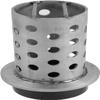 DZQ Perforated Casting Flask Vacuum Casting, 304 Stainless Steel Flanged with Rubber Sprue Base, Various Sizes for Metal Casting (2.5" x 6") view 4