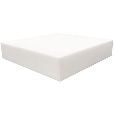 FOAMYFOAM 5Pack High Density 2 inch Thick, 24 inch Wide, 24 inch Long Upholstery Foam, Cushion Replacement