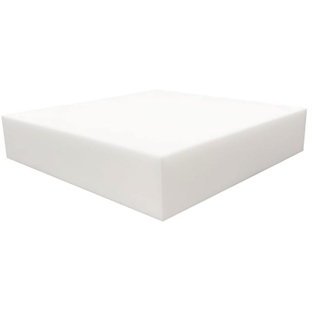FOAMYFOAM 5Pack High Density 2 inch Thick, 24 inch Wide, 24 inch Long Upholstery Foam, Cushion Replacement