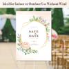 DDEAT Easel Stand for Wedding Sign & Poster - 63" Display Easels with Adjustable Metal Frame - White view 2