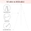DDEAT Easel Stand for Wedding Sign & Poster - 63" Display Easels with Adjustable Metal Frame - White view 3