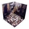 Almencla 3 Pieces 1/12 Backdrop Diorama Storage Scene Organizer for Action Figures view 4