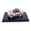 MODELLINO in Scala COMPATIBILE CON Fiat Abarth 124 RGT N.52 Rally Monte Carlo 2022 GOBBIN/GRIMALDI 1:43 IXO MODEL RAM847 view 2