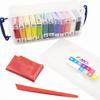 FIMO Soft Polymer Oven Modelling Clay - Set of 12 x 57g - Comes in Gift Box with Modelling Tool & Surface Protector view 1