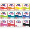 FIMO Soft Polymer Oven Modelling Clay - Set of 12 x 57g - Comes in Gift Box with Modelling Tool & Surface Protector view 2