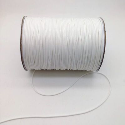 HZLXF1 0.5/0.8/1.0/1.5/2.0mm White Waxed Cord Thread String Strap Necklace Rope Bead Suitable for Bracelet DIY (Color : White, Size : 1.0mm (10yards))