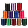 HZLXF1 100yards/Pc 2mm Nylon Satin Silky Macrame Beading Braided Bracelet String Thread (Color : Dark Green) view 2