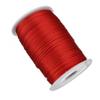 HZLXF1 100yards/Pc 2mm Nylon Satin Silky Macrame Beading Braided Bracelet String Thread (Color : Dark Green) view 3