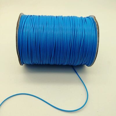 HZLXF1 0.5/0.8/1.0/1.5/2.0mm Sky Blue Waxed Cord Waxed Thread String Strap Necklace Rope Bead Suitable for Bracelet DIY (Color : Sky Blue, Size : 1.5mm (10yards))