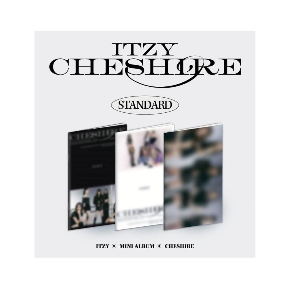 ITZY - CHESHIRE [STANDARD EDITION] Album+Pre-Order Benefit+Free Gift (3 ver. SET)