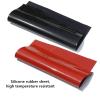 Silicone Rubber Sheet 250X250mm Silicone Sheet Rubber Mat Silicone Sheeting, For Heat Resistance Table Mat (Color : Red, Size : 1mm) view 3