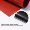 Silicone Rubber Sheet 250X250mm Silicone Sheet Rubber Mat Silicone Sheeting, For Heat Resistance Table Mat (Color : Red, Size : 1mm) view 4
