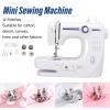 Rengu Mini Sewing Machine, 12 Stitches Mini Electric Sewing Machine for Home Use (US Plug) view 3