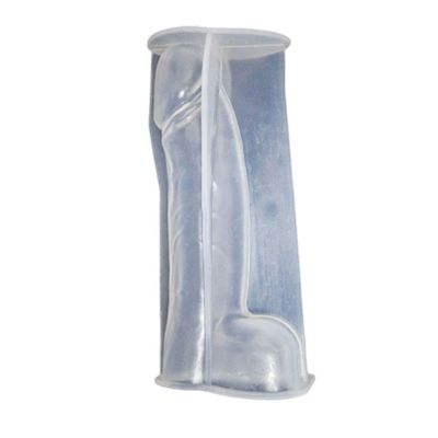 YiZYiF Novelty Candle Mold Men Genital Silicone Candle Mould Candle Making Supplies Home Craft Making 18CM One Size