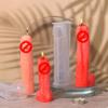 YiZYiF Novelty Candle Mold Men Genital Silicone Candle Mould Candle Making Supplies Home Craft Making 18CM One Size view 2
