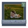 CountryArtHouse Navy Blue Acid Free 22x22 Square Picture Frame Mat with White Core Bevel Cut for 18x18 Pictures - Fits 22x22 Frame - Pack of 1 Matboard view 1