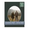 CountryArtHouse Black Acid Free 11x14 Oval Picture Frame Mat with White Core Bevel Cut for 8x10 Pictures - Fits 11x14 Frame - Pack of 1 Matboard view 1