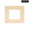 CountryArtHouse Beige Acid Free 22x22 Square Picture Frame Mat with White Core Bevel Cut for 18x18 Pictures - Fits 22x22 Frame - Pack of 1 Matboard view 2