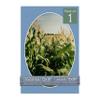 CountryArtHouse Brittany Blue Acid Free 12x18 Oval Picture Frame Mat with White Core Bevel Cut for 11x16 Pictures - Fits 12x18 Frame - Pack of 1 Matboard view 1