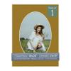 CountryArtHouse Metallic Gold Acid Free 18x24 Oval Picture Frame Mat with White Core Bevel Cut for 13x19 Pictures - Fits 18x24 Frame - Pack of 1 Matboard view 1