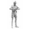 1/16 WWII German Tank Officer Model Resin Figure Kit Miniature Resin Parts //ef6j-4 (unassembled and unpainted) (no Tank) view 2