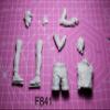 1/16 WWII German Tank Officer Model Resin Figure Kit Miniature Resin Parts //ef6j-4 (unassembled and unpainted) (no Tank) view 4