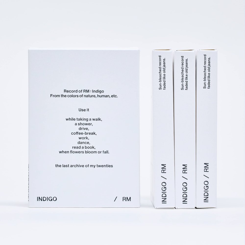 Indigo - Postcard Weverse Edition - incl. 32pg Lyric Book, Postcards, Photocard, Instant Photo + User Guide