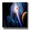 Epic Graffiti 'Space With Planets' by Epic Portfolio, Canvas Wall Art, 18"x12" view 1